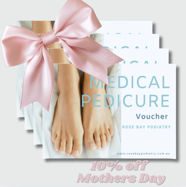 4 x Medi Pedi Gift Vouchers (4 pack)