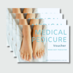 4 x Medi Pedi Gift Vouchers (4 pack)