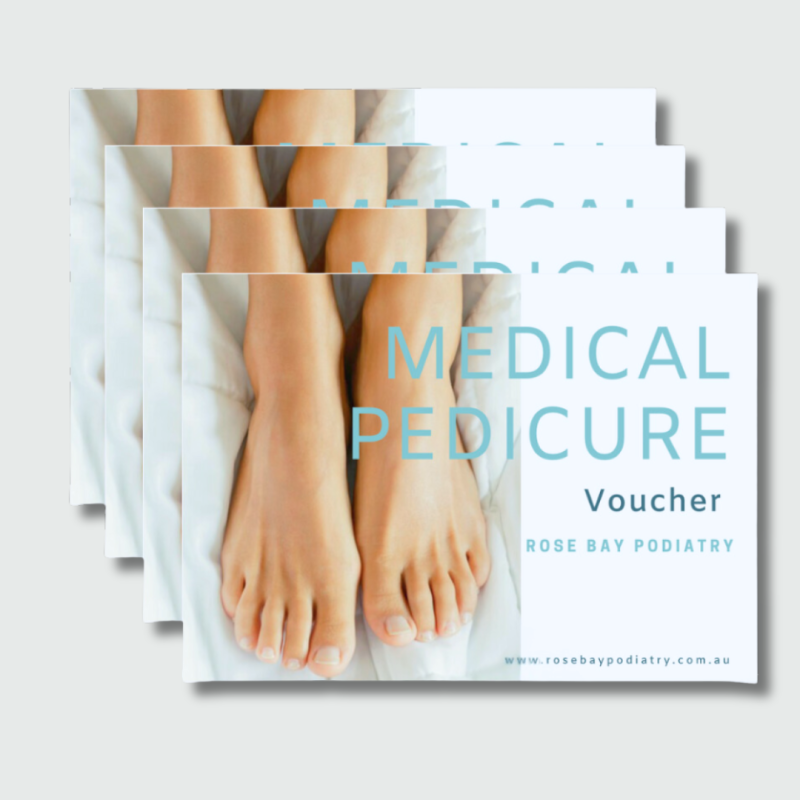 4 x Medi Pedi Gift Vouchers (4 pack)