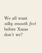 Our wish for you this Christmas? Silky, holiday-ready feet — and our Medi-Pedi will make it happen. ✨

December is filling up fast, and we want to see you before the big day! 🎄

Don’t get stuck in sock season… book your spot now and treat your feet to some pampering! 👣✨

📞 02 9371 7837 | 📧 info@rosebaypodiatry.com.au
💻 www.rosebaypodiatry.com.au

#rosebaypodiatry #podiatry #sydneypodiatry #sydneypodiatrist #rosebaypodiatrist #podiatryclinic #sydneypodiatryclinic #skincare #footcare #footcream #medipedi #medicalpedicure